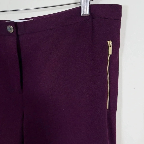 🌟✨2 for $20 ✨🌟 Calvin Klein Purple Zip Pocket Trouser - Picture 10 of 13